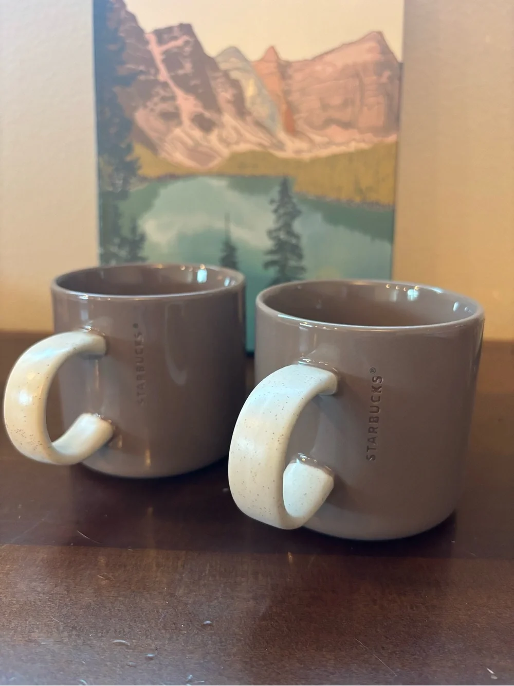 Set of Speak Your Kind Starbucks mugs